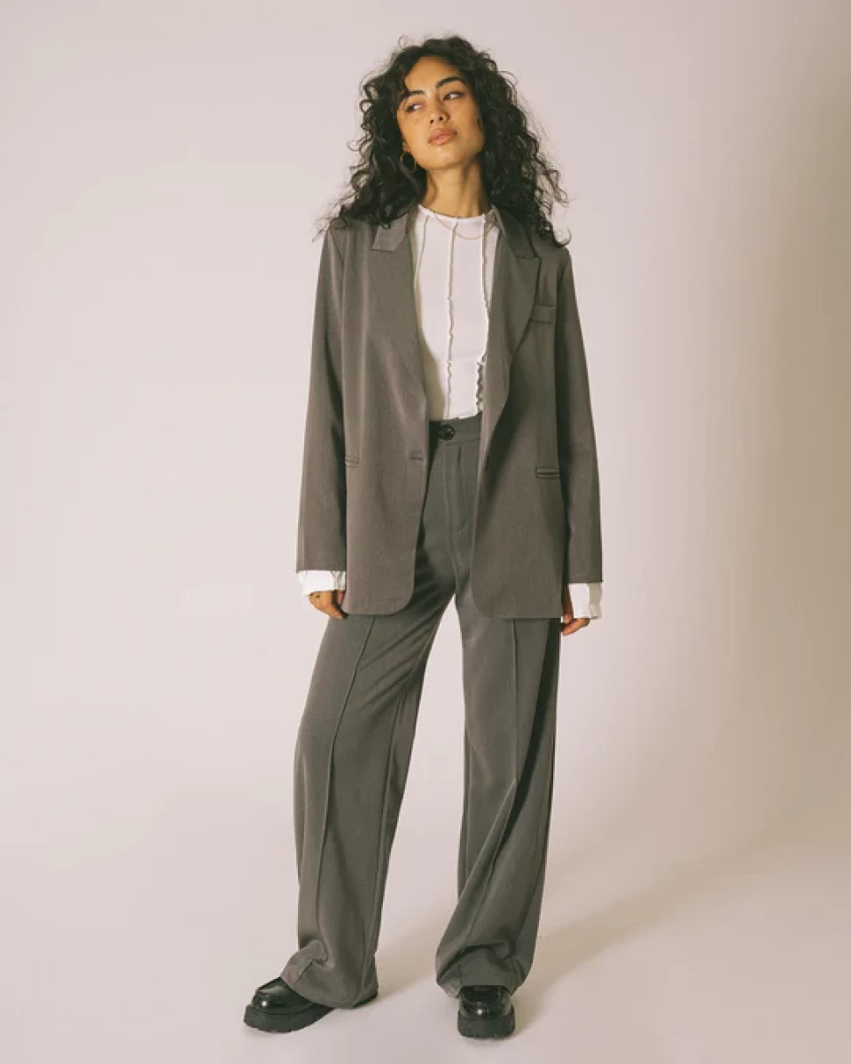 TILTIL Blazer Sanne Wide Leg Grey