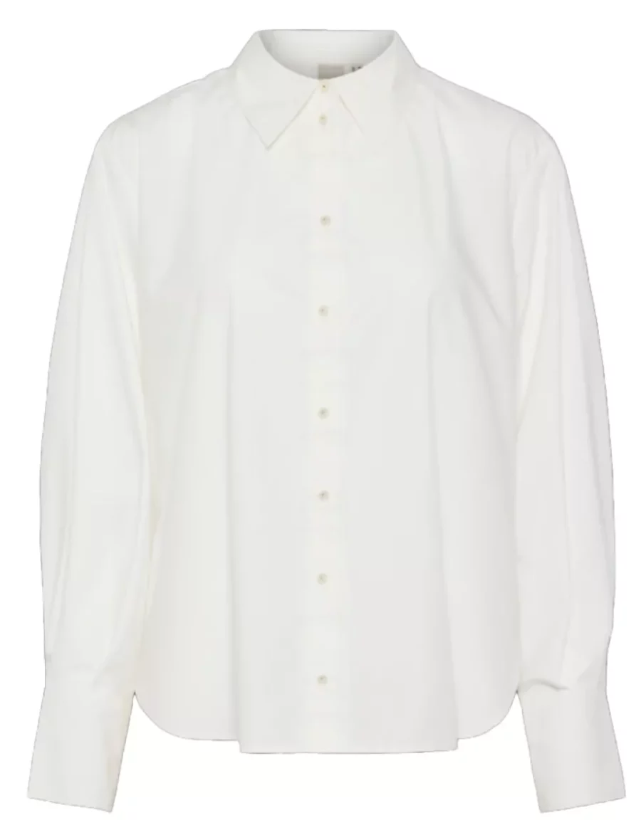Y.A.S-YASMIROZA LS SHIRT S.-26036751-Star White-WIT