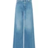 CAMBIO-Palazzo patch-9150 0056 04-5311 Lefthand bleach-DENIM