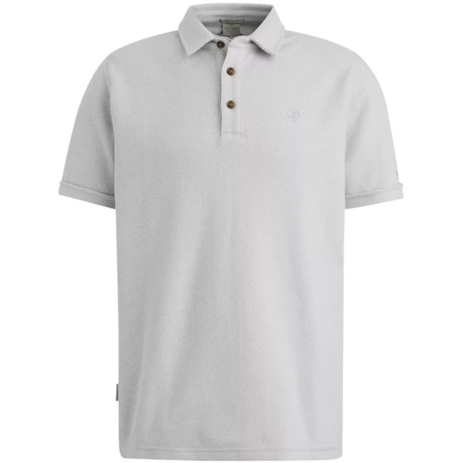 CAST IRON-Short sleeve polo regular fit twil-CPSS2503878-5303 Plein air-BLAUW