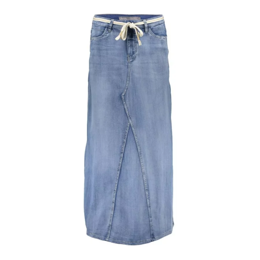 GEISHA-Skirt-56006-10-827 mid blue denim-DENIM