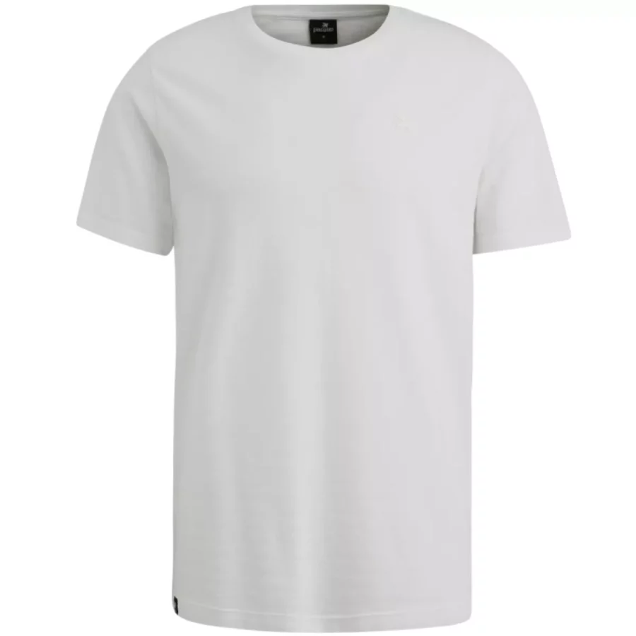 Vanguard-Short sleeve r-neck jersey structure-VTSS2503512-7003 bright white-WIT