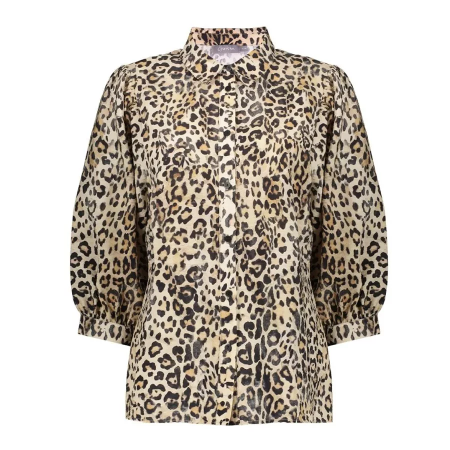 GEISHA-Blouse-53237-20-720 sand/black-ZAND
