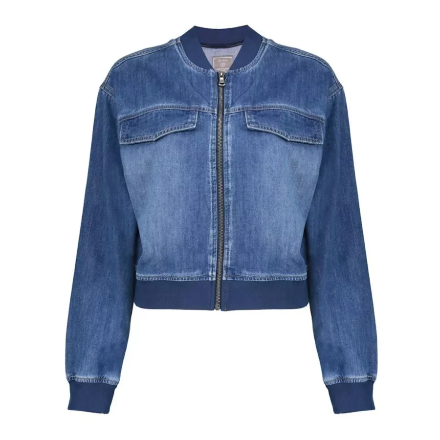 GEISHA-Jeans bomber-55006-10-811 stonewash denim-DENIM