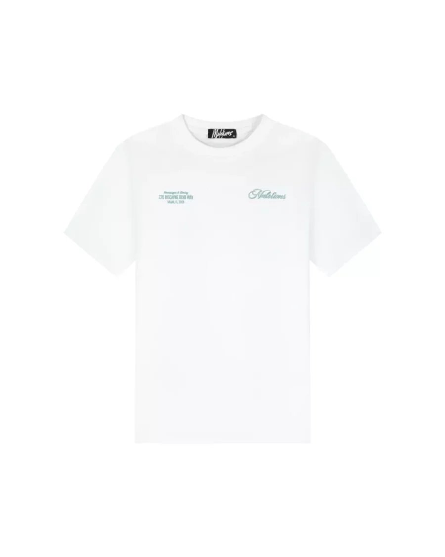 MALELIONS-Malelions men champange t-shirt-MM1-HS25-61-100 White-WIT