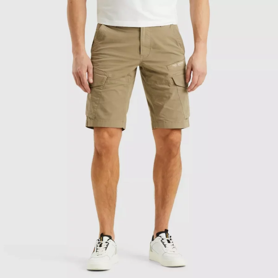 PME LEGEND-NORDROP CARGO SHORTS STRETCH TWILL-PSH2504661-6405 Elmwood-LICHT BRUIN