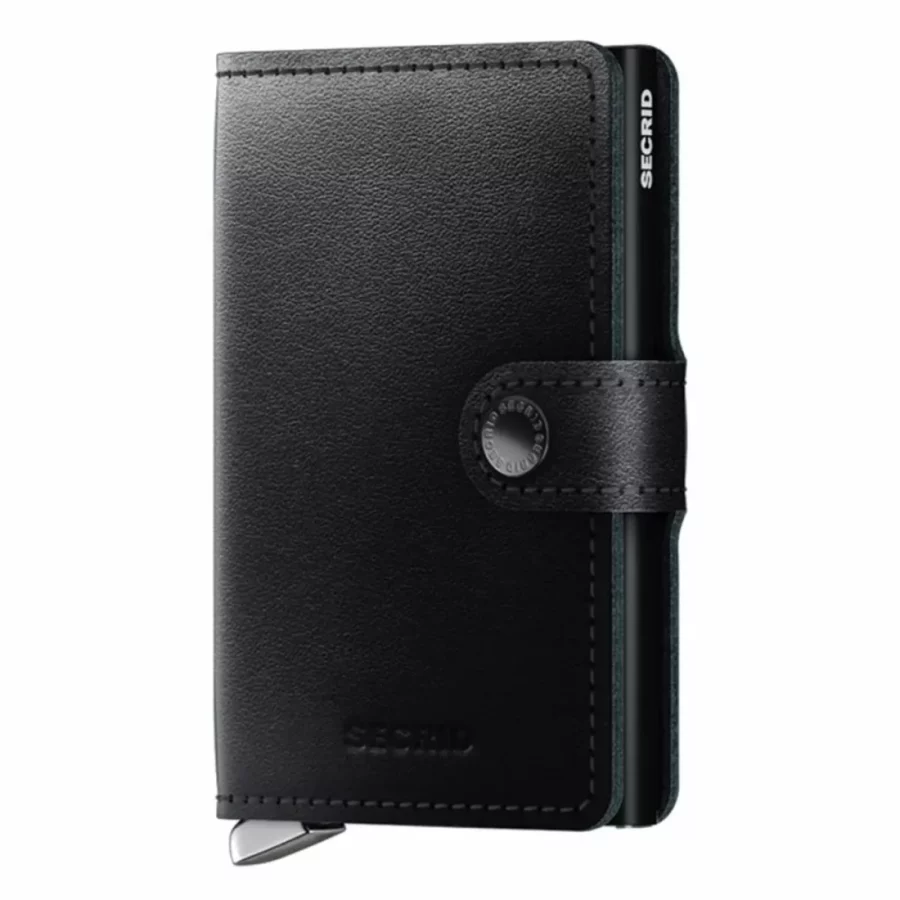 SECRID-Miniwallet polished black-MP-Black-ZWART