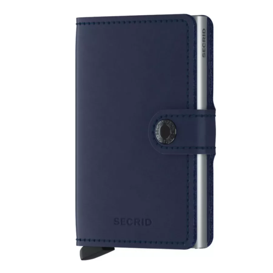 SECRID-Miniwallet veg navy silver-MVG-Navy silver-NAVY
