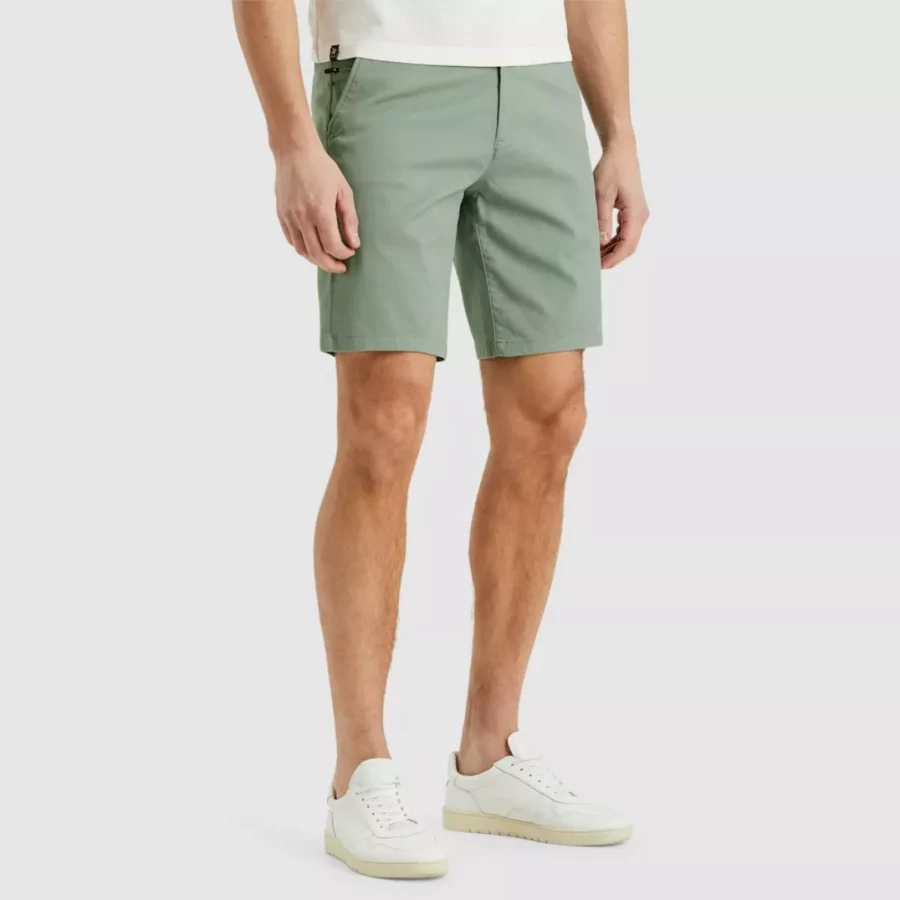 Vanguard-V65 SHORTS DOBBY STRETCH-VSH2504668-6022 Chinois green-GROEN