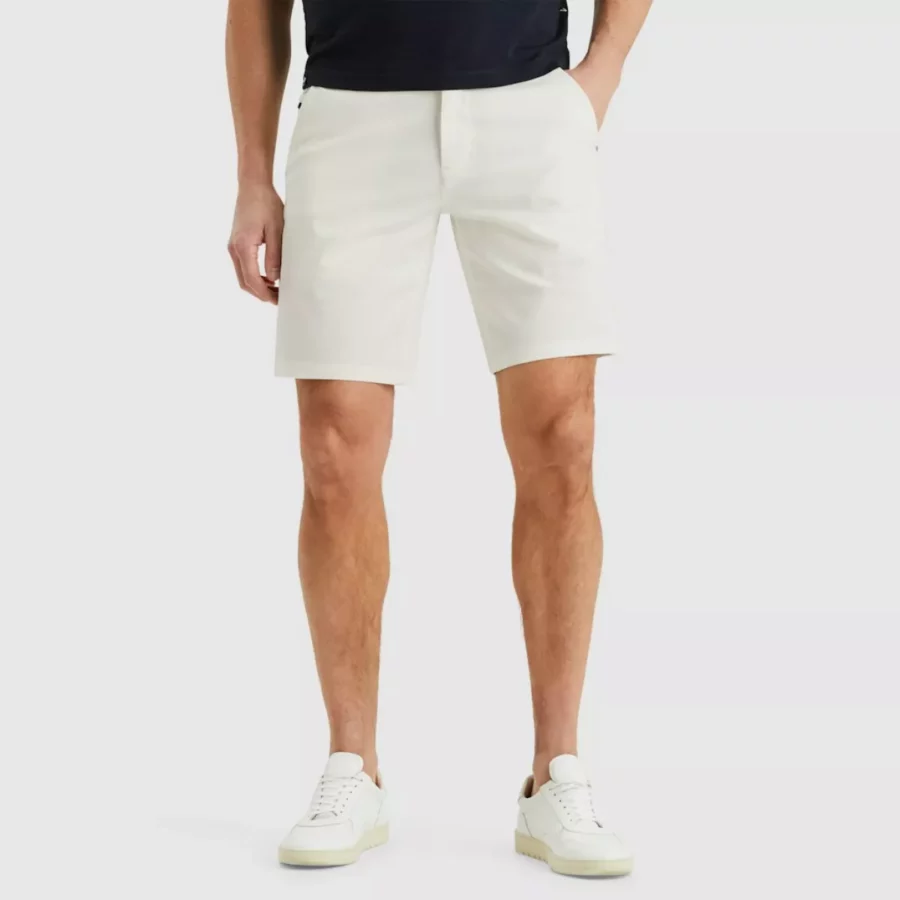 Vanguard-V65 SHORTS DOBBY STRETCH-VSH2504668-7004 Cloud dancer-CREME