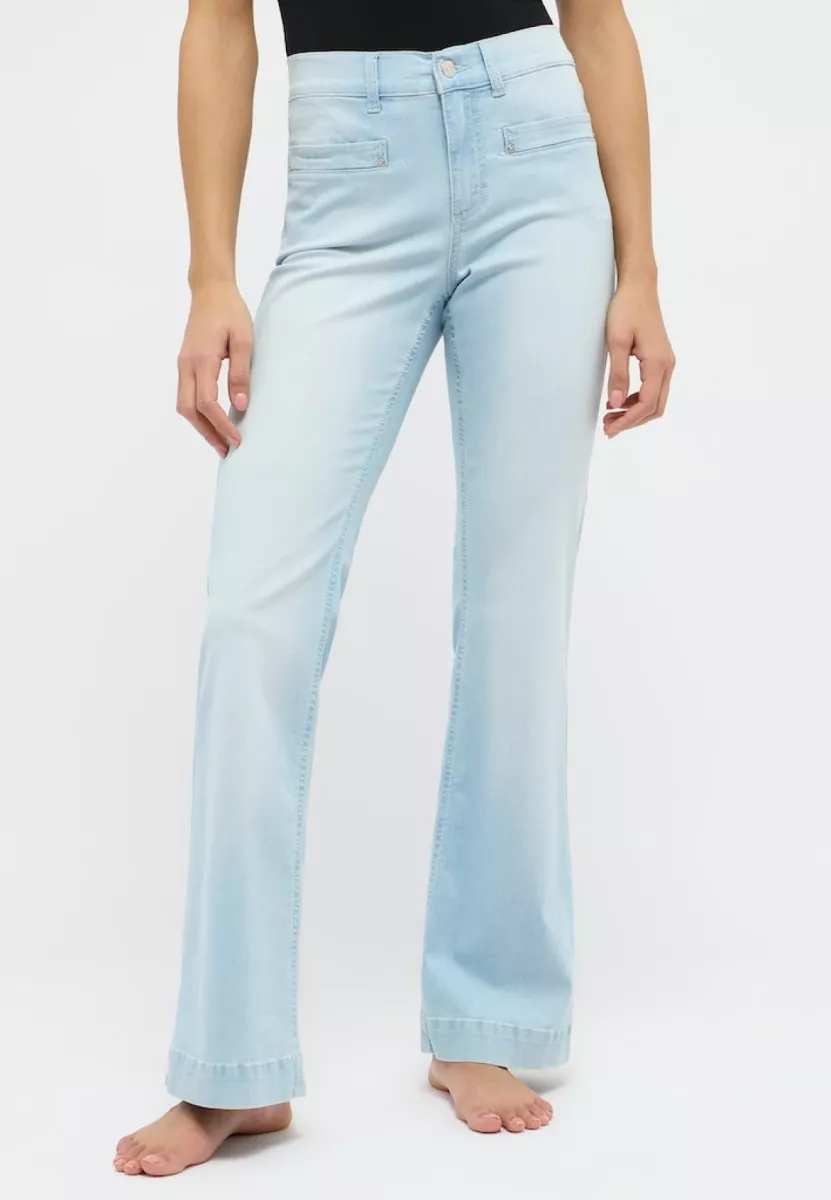 ANGELS-Leni Flared-3328953-355 bleached blu-LICHT DENIM