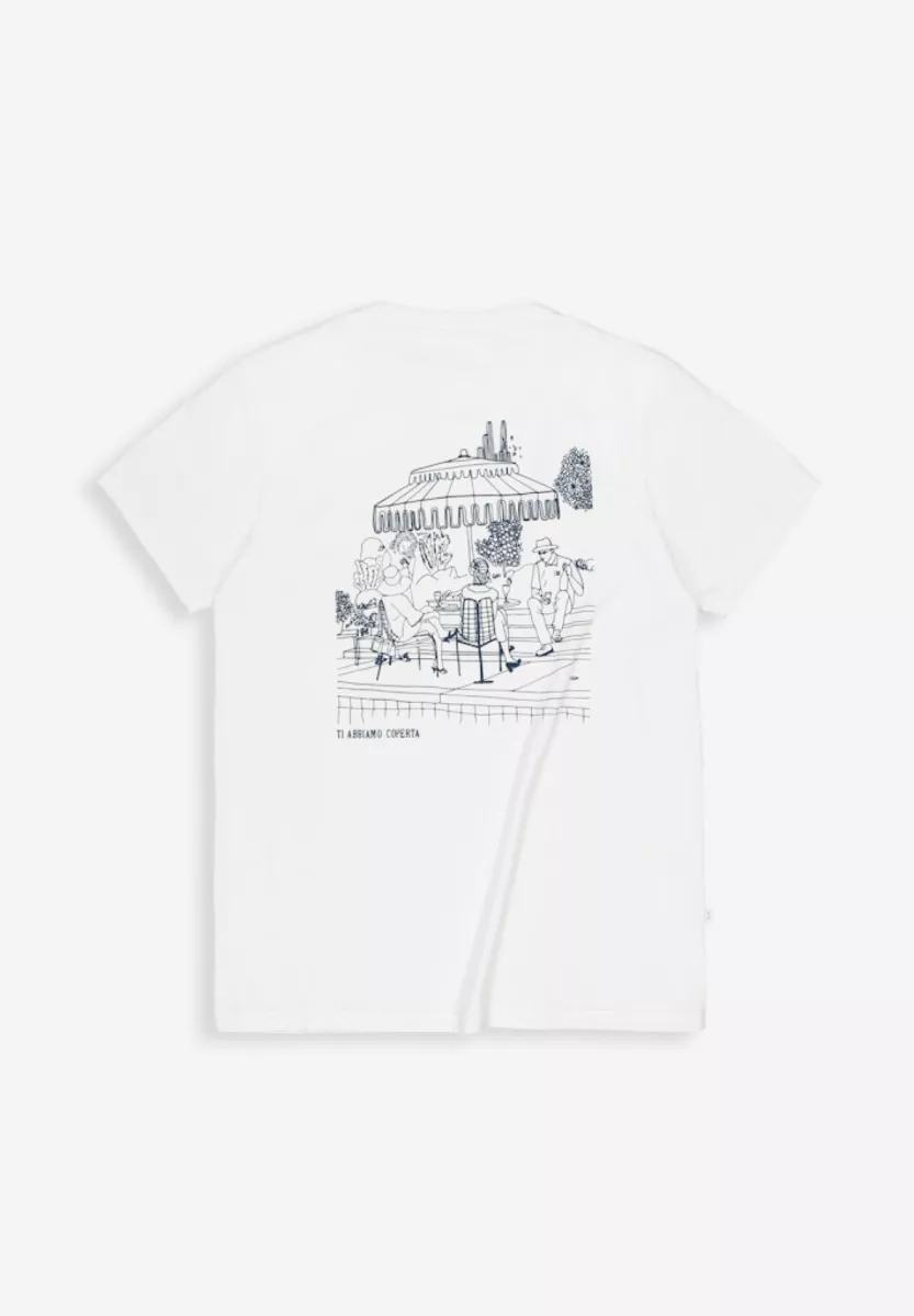 BUTCHER OF BLUE-Army lt covered tee-M2512051-111 grand prix white-WIT