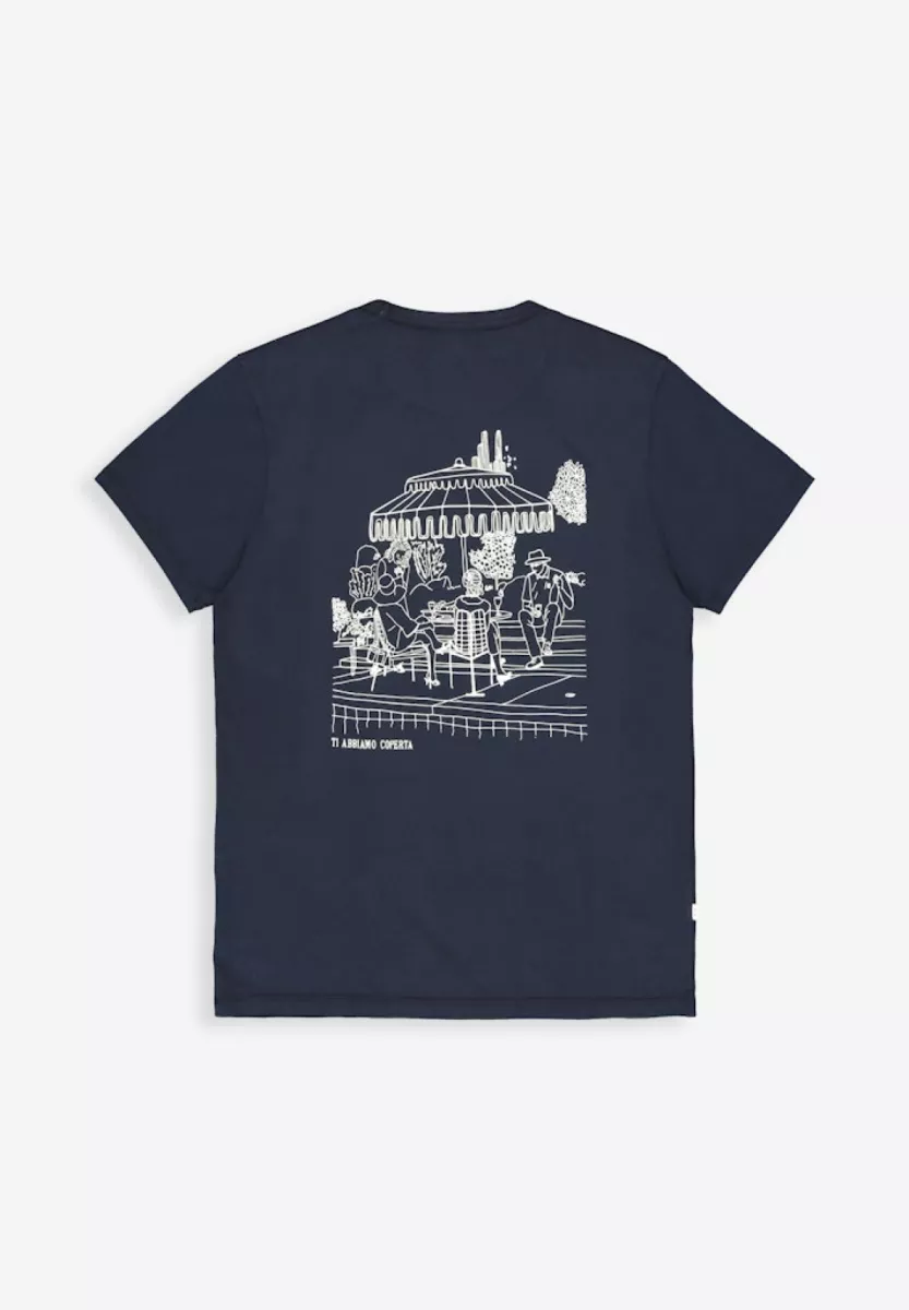 BUTCHER OF BLUE-Army lt covered tee-M2512051-890 alaska blue-PETROL