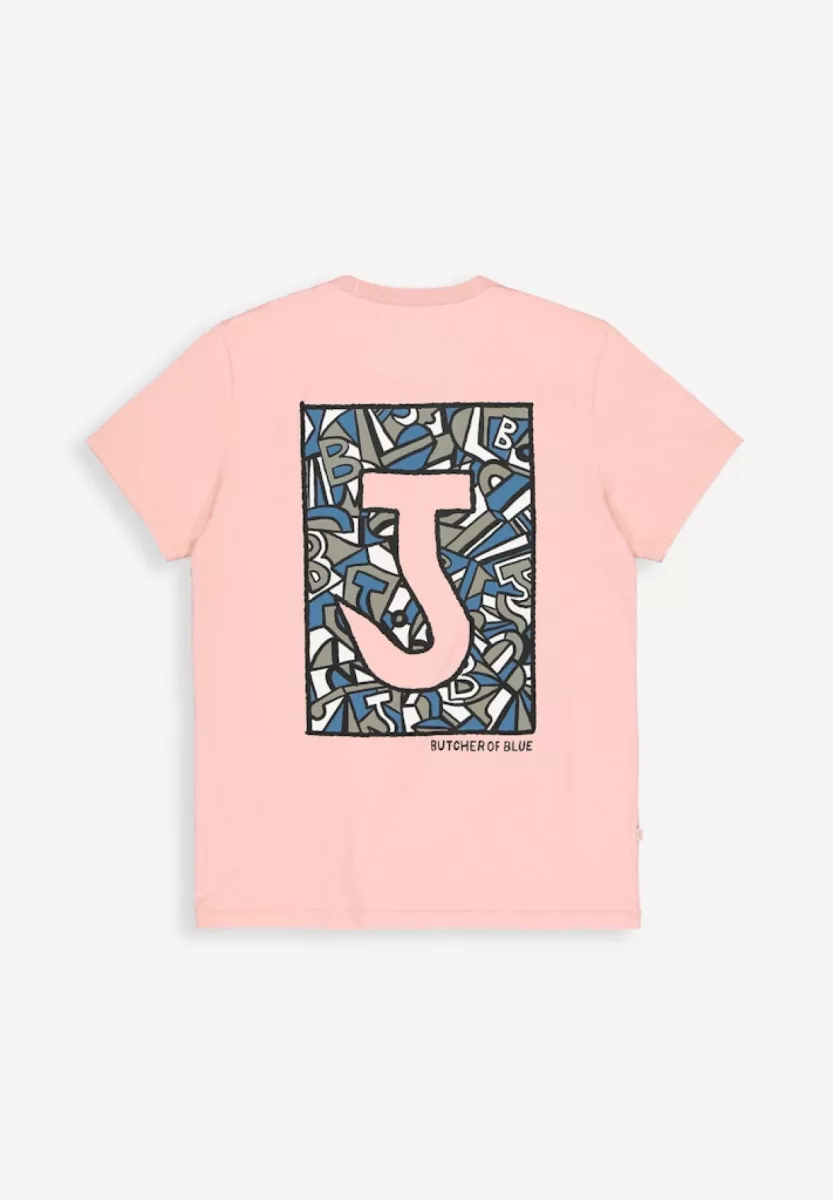 BUTCHER OF BLUE-Army lt spare tee-M2512053-515 flamingo pink-ROSE