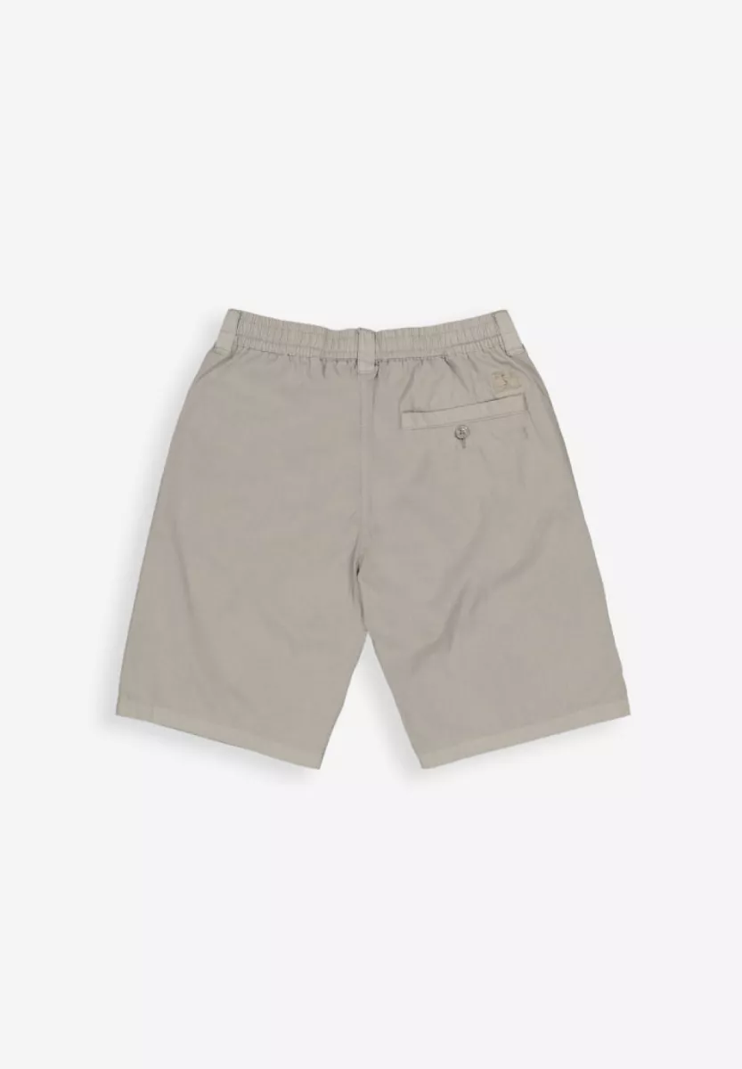 BUTCHER OF BLUE-Tristan chino short-M2511050-907 lt. seal grey-GRIJS