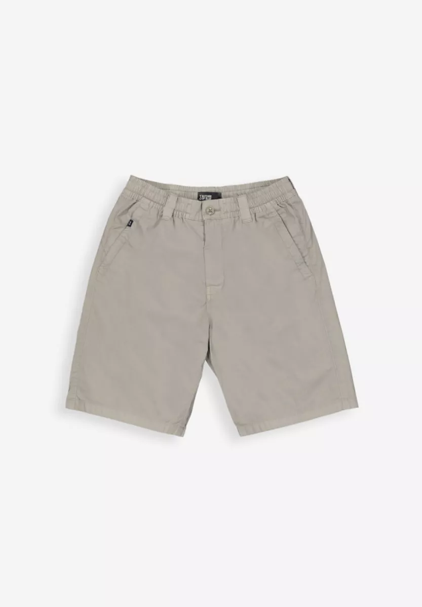 BUTCHER OF BLUE-Tristan chino short-M2511050-907 lt. seal grey-GRIJS