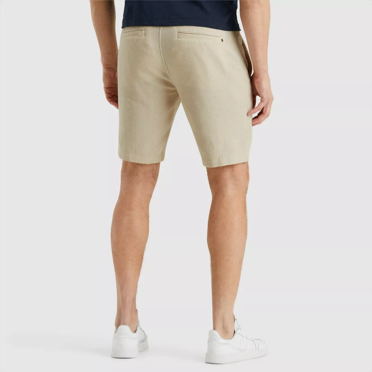 CAST IRON-CHINO SHORTS STRUCTURE-CSH2505650-7014 Silver birch-LICHT-/PAREL GRIJS