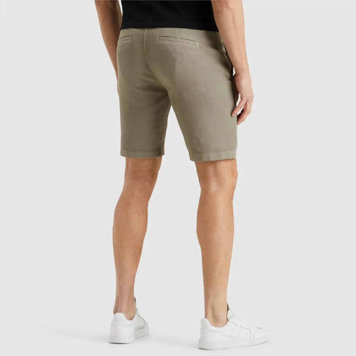 CAST IRON-CHINO SHORTS STRUCTURE-CSH2505650-9032 Elephant skin-GRIJS
