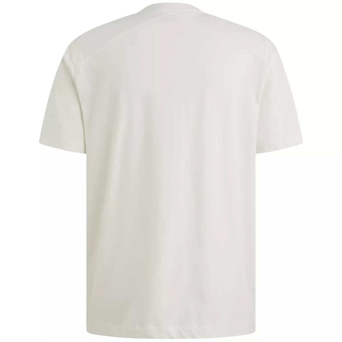 CAST IRON-Short sleeve r-neck regular fit single jersey-CTSS2505586-7002 Snow white-WIT