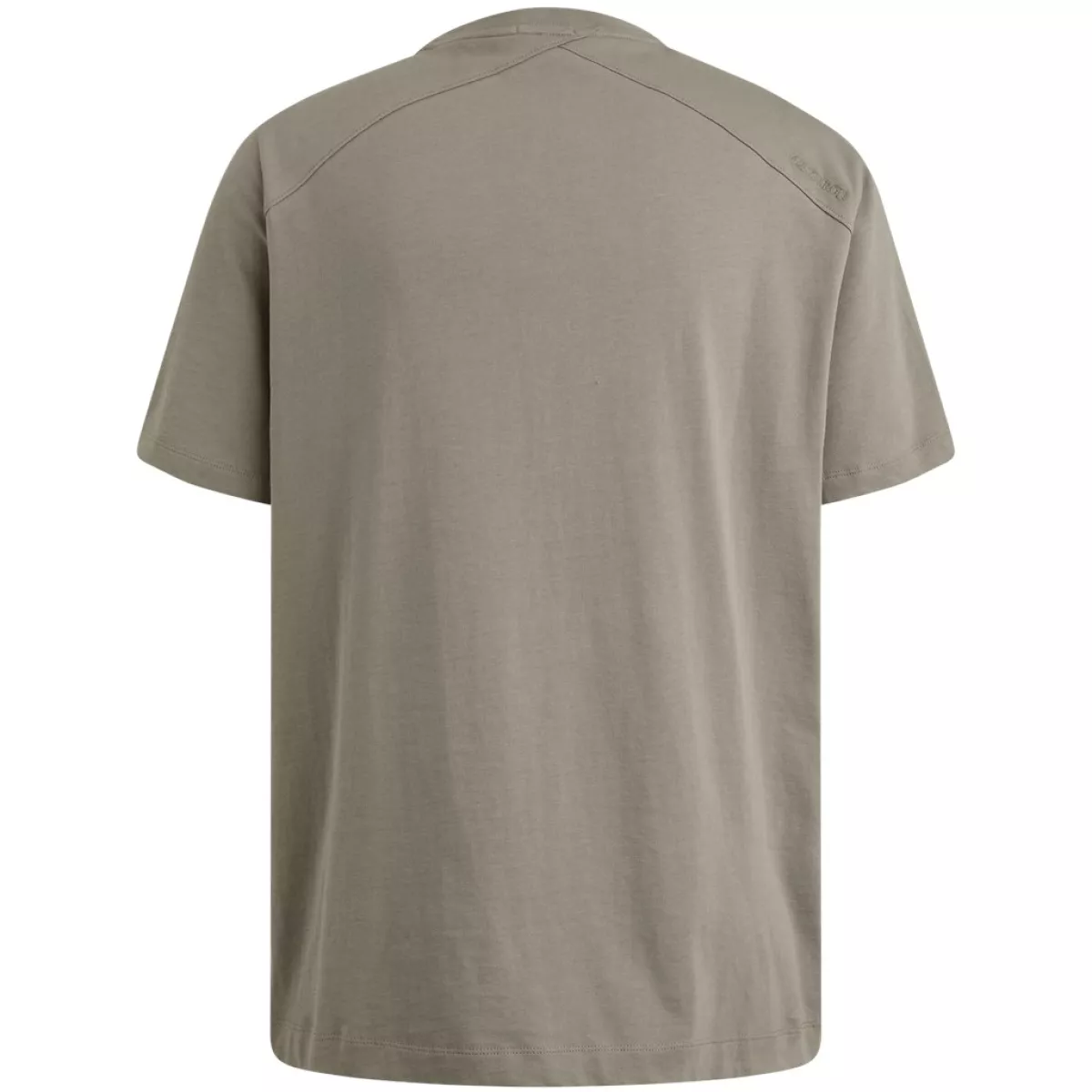 CAST IRON-Short sleeve r-neck regular fit sinlge jersey-CTSS2505586-9032 Elephant skin-GRIJS