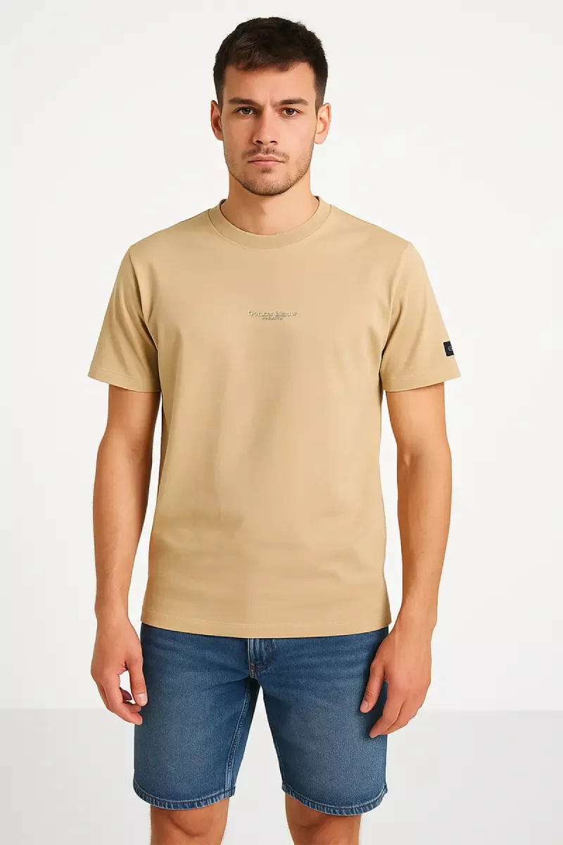 Donkerblauw-T-shirt donkerblauw-DB-26-Sand-ZAND