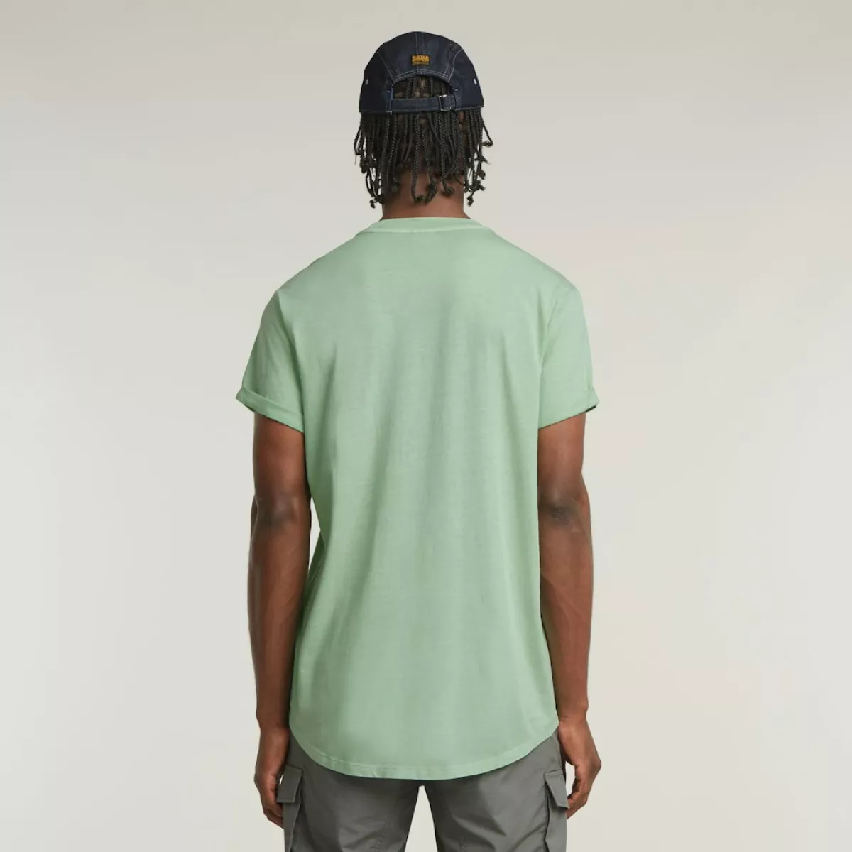 G-STAR-Lash r t-D16396-2653-H189 birds egg green-LEGERGROEN