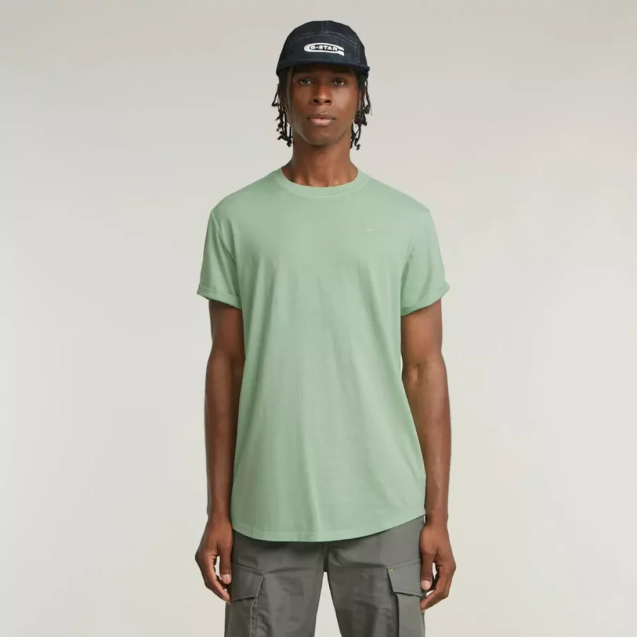 G-STAR-Lash r t-D16396-2653-H189 birds egg green-LEGERGROEN
