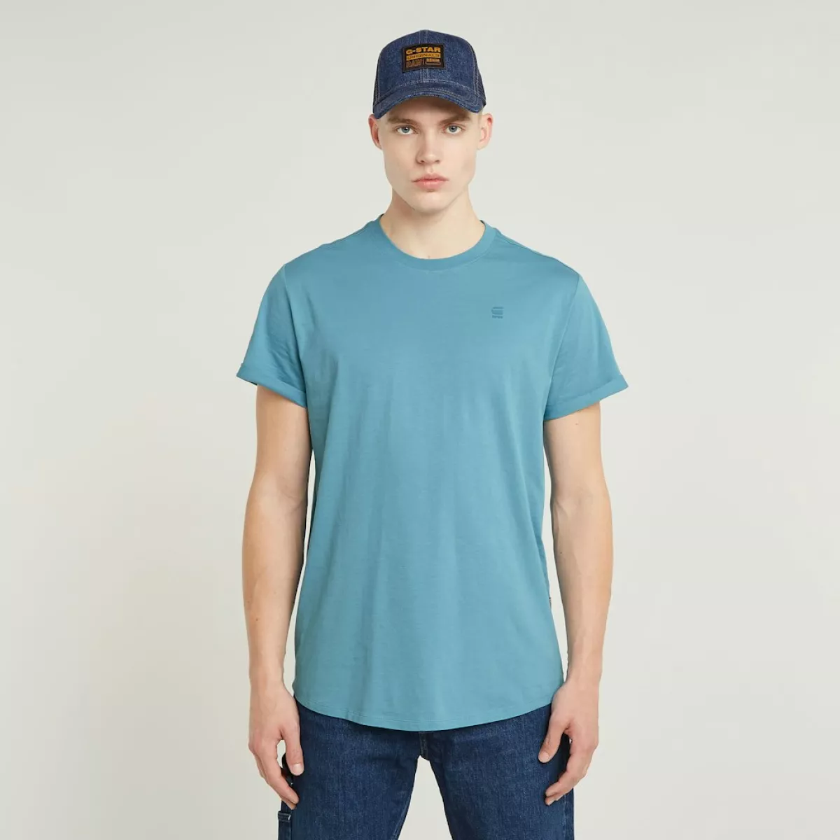G-STAR-Lash r t-D16396-B353-G988 niagara-PETROL