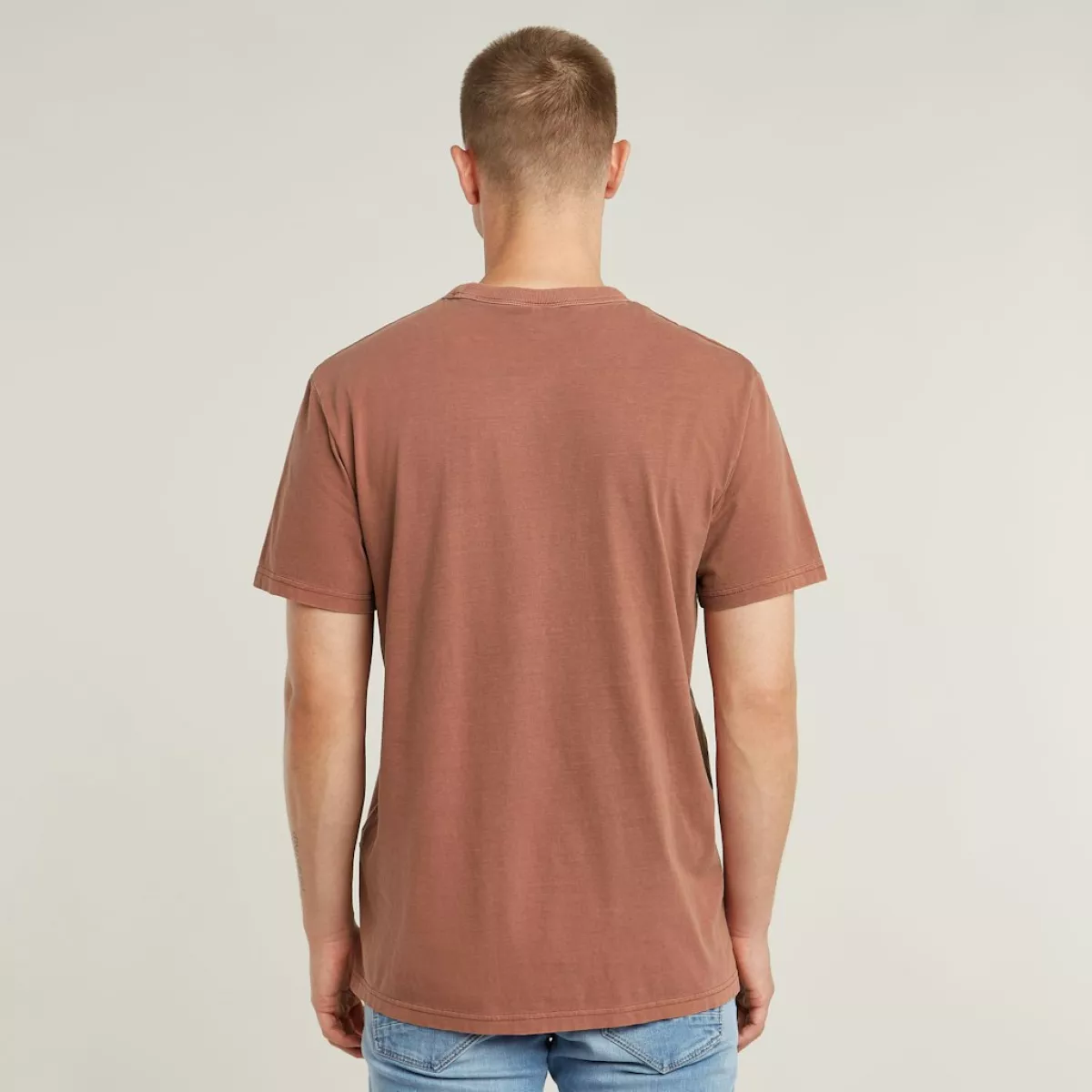 G-STAR-Nifous t-shirt-D24449-2653-H034 etruscan re-PINK