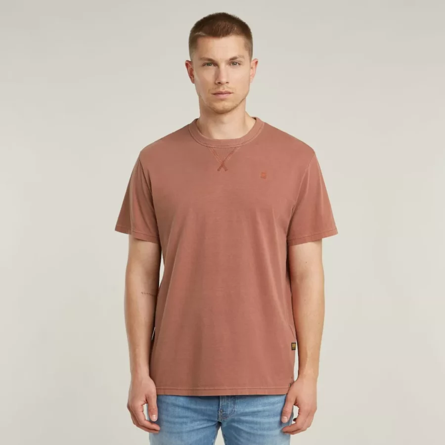 G-STAR-Nifous t-shirt-D24449-2653-H034 etruscan re-PINK