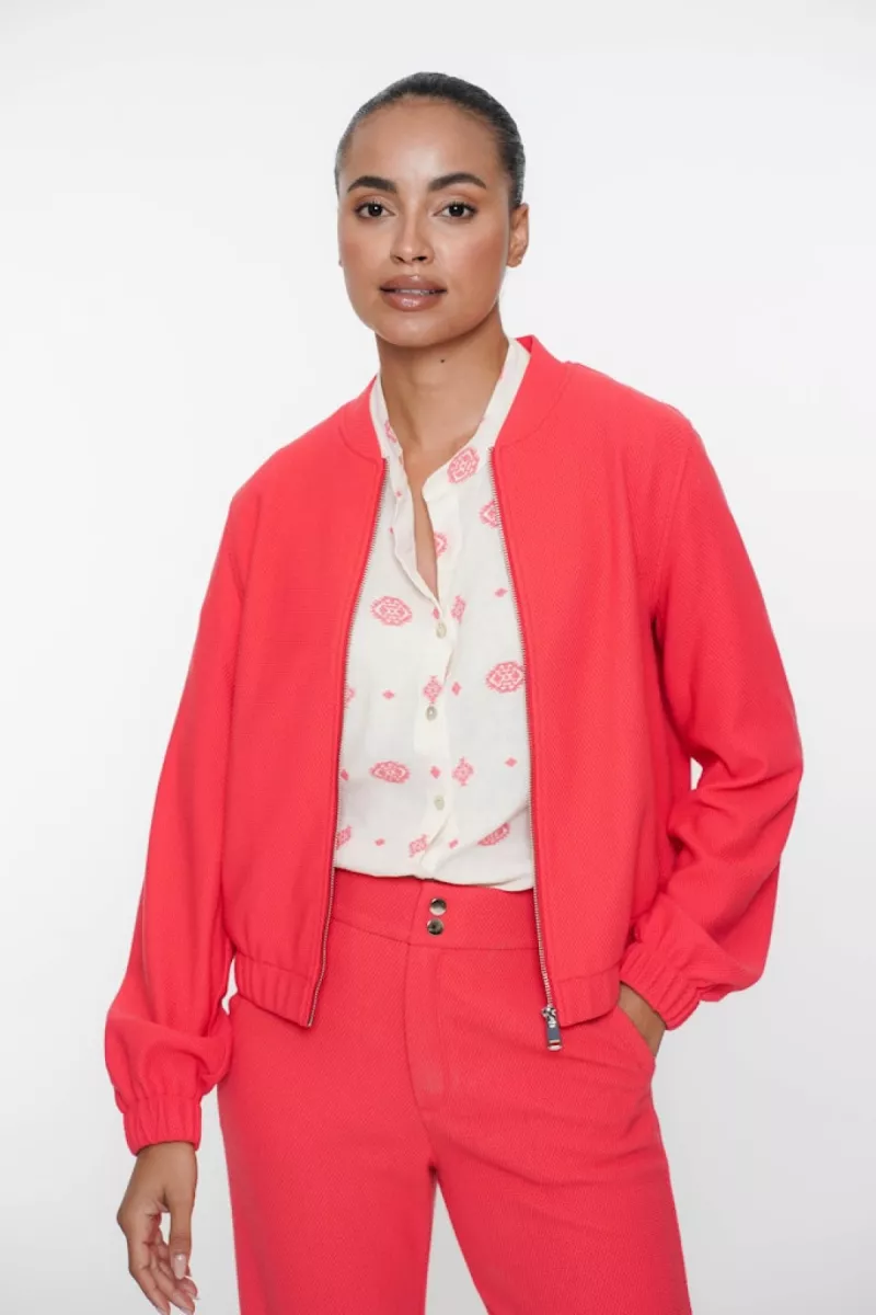 GEISHA-Bomber comfy-55060-21-450 Red-ROOD