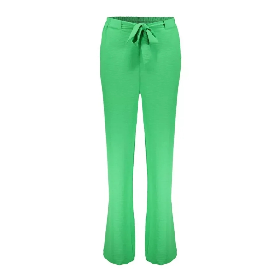 GEISHA-Pants crinckle-51127-21-530 Green-GROEN