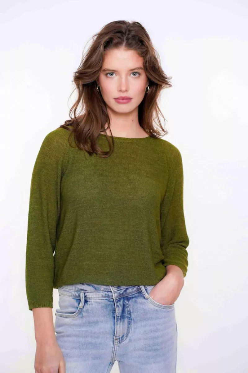 GEISHA-Pull tape yarn-54004-10-550 Army-LEGERGROEN