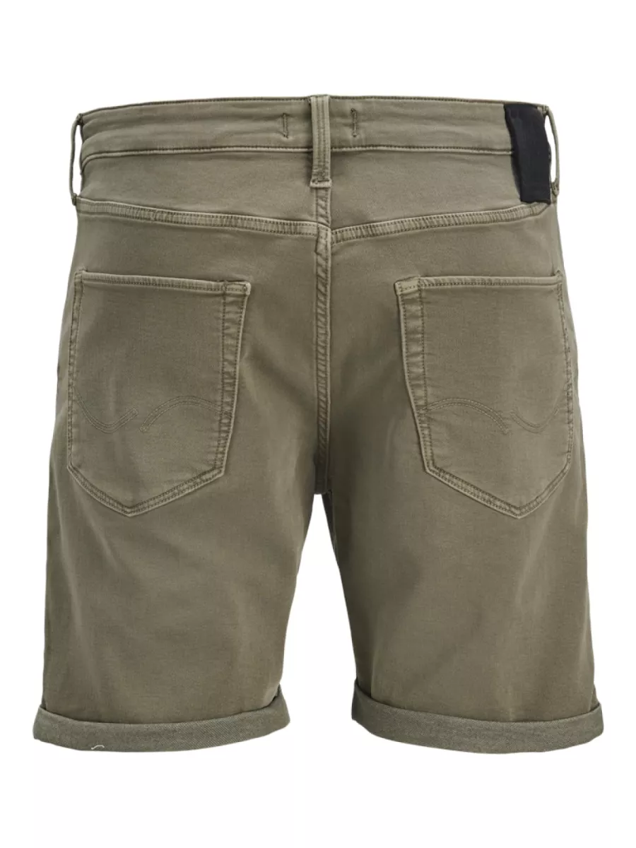 JACK & JONES-JJIRICK JJICON SHORTS SQ 110-12278897-Deep lichen green-GROEN