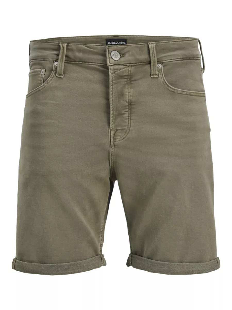 JACK & JONES-JJIRICK JJICON SHORTS SQ 110-12278897-Deep lichen green-GROEN