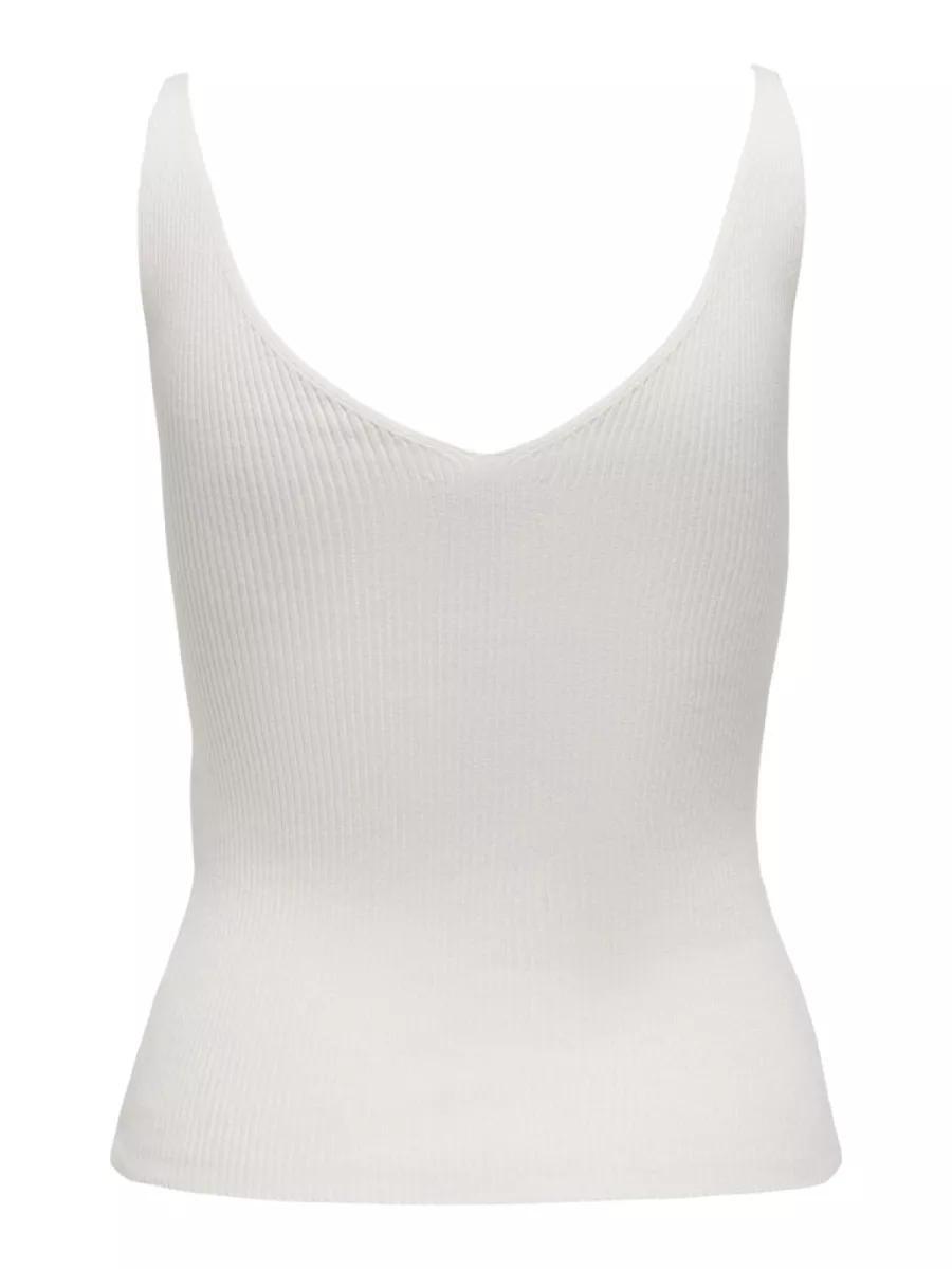 JDY-JDYNANNA S/L EMBROIDERY TOP KNT-15257194-Lemon Embroidery-CREME