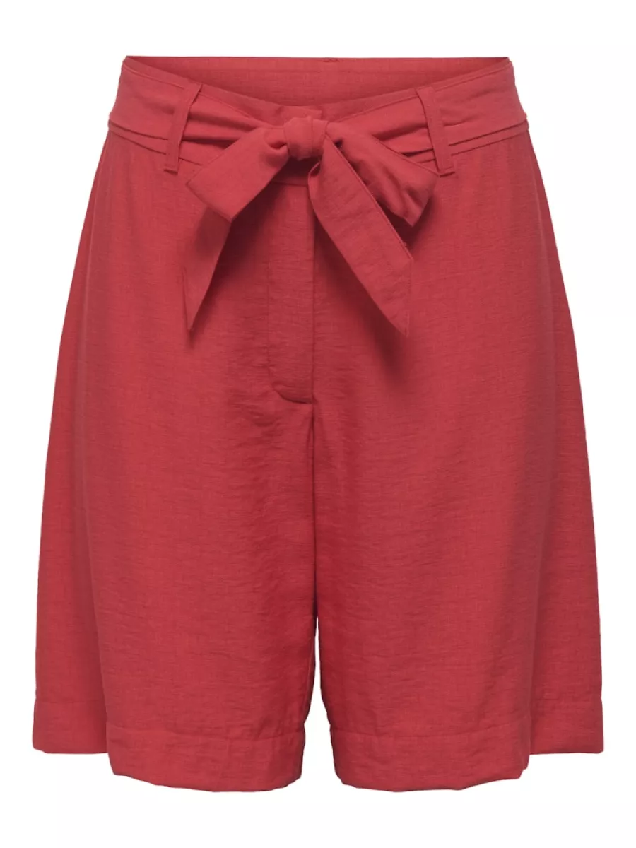 JDY-JDYSILAS MW BERMUDA SHORTS WVN-15351580-Mars Red-ROOD
