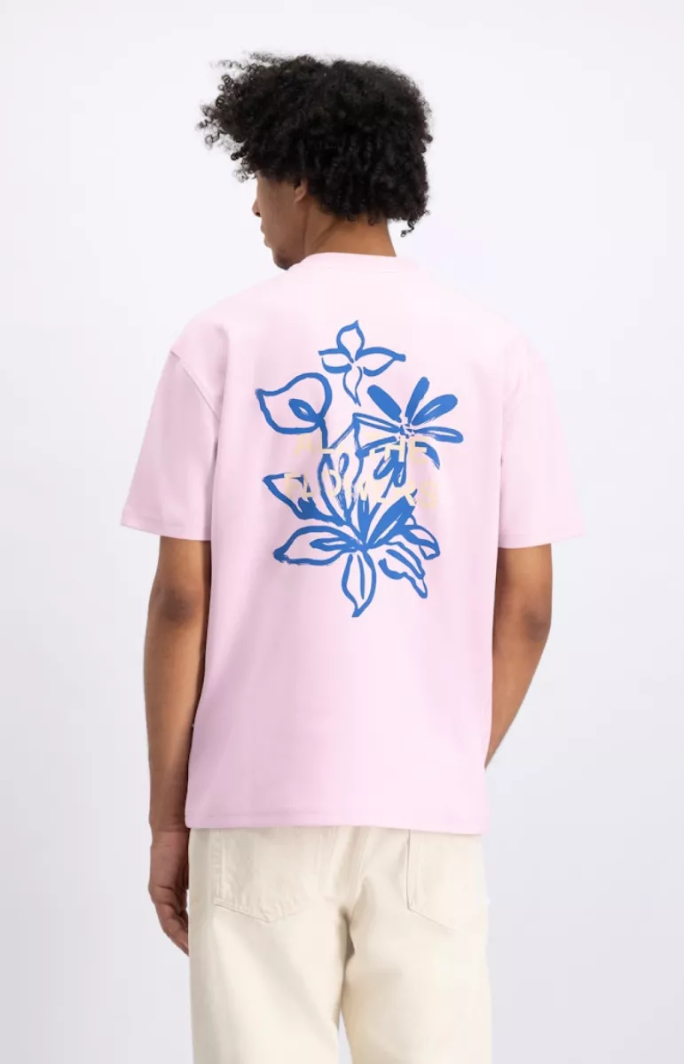 Law of the Sea-Flower artwork tee-10210-204 winsomee orchid-VIOLET