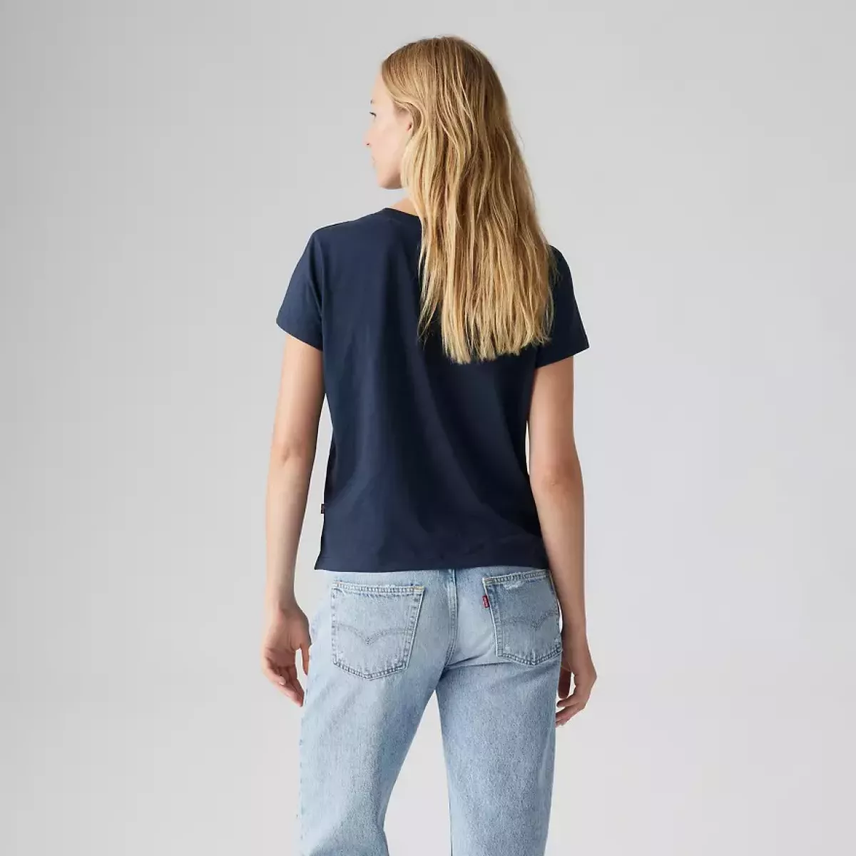 LEVI STRAUSS-Graphic Boxy Tshirt Levis-A8804-0038-MARINE