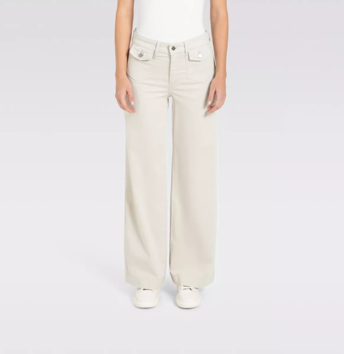 MAC-DREAM WIDE; 2; Trousers MAC Ladies-0425544200-208R-IVOOR
