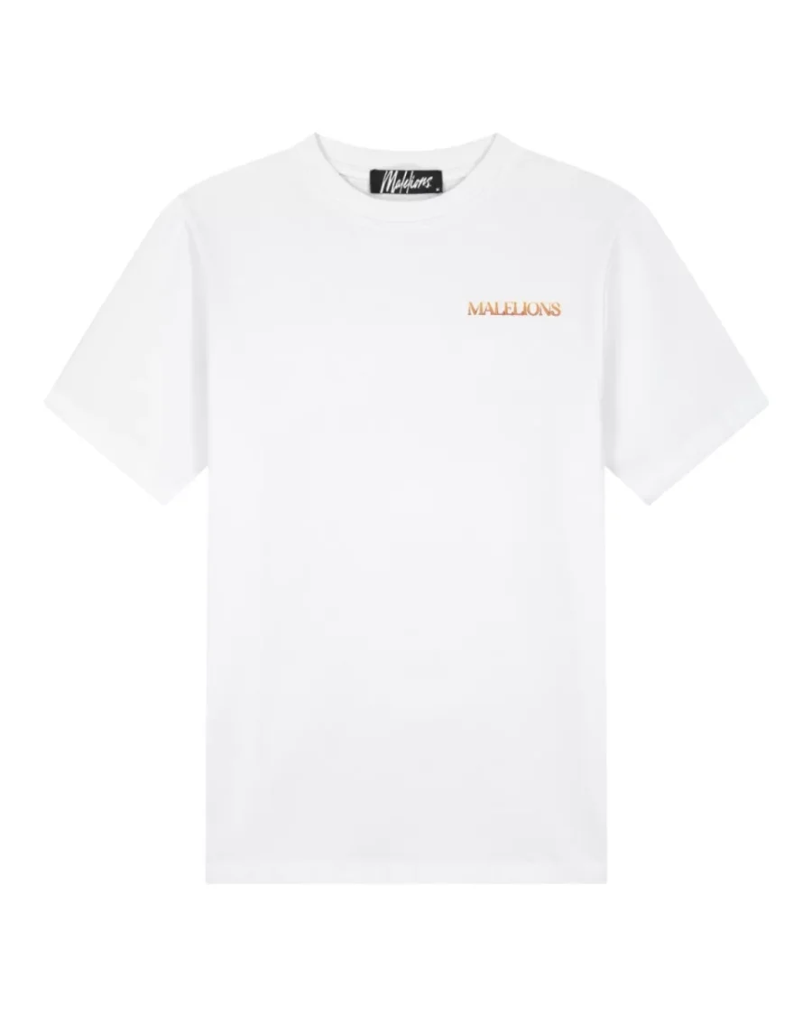 MALELIONS-Malelions men amazon t-shirt-MM2-SS25-39-100 White-WIT
