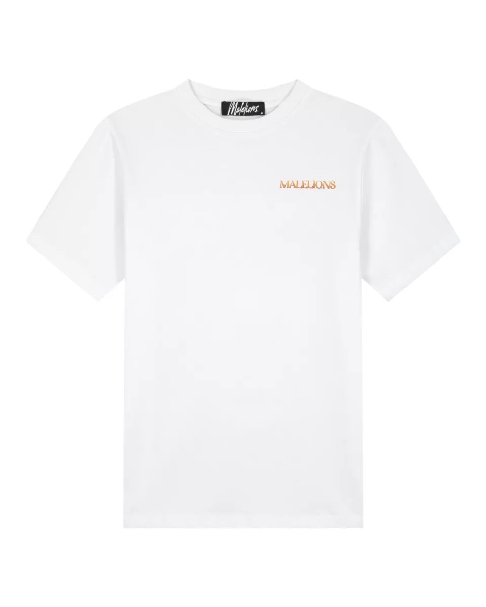 MALELIONS-Malelions men amazon t-shirt-MM2-SS25-39-100 White-WIT