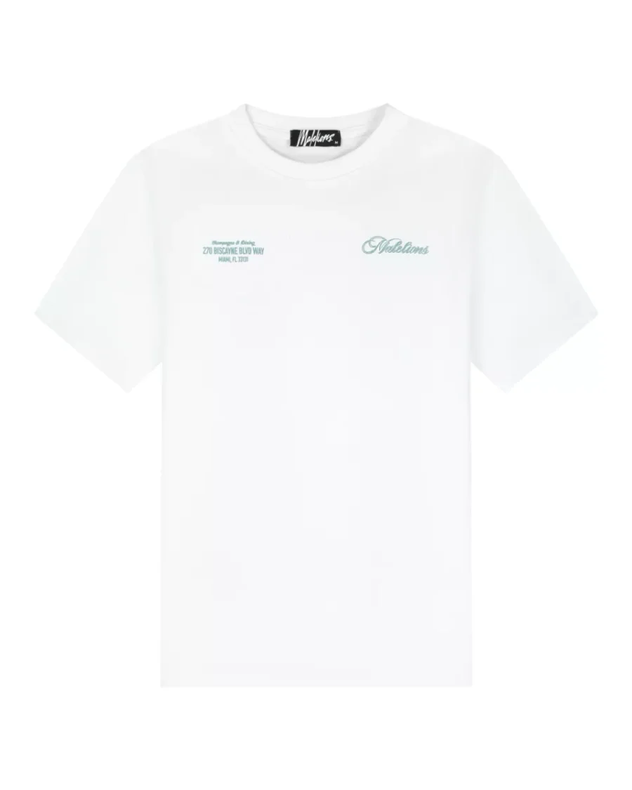 MALELIONS-Malelions men champange t-shirt-MM1-HS25-61-100 White-WIT