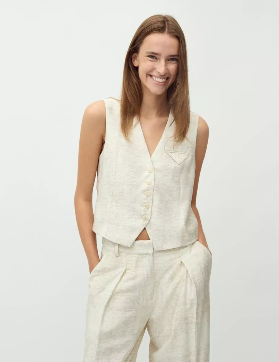 MBYM-Flavio-M-Shawna-H47 Natural Linen-NATUREL