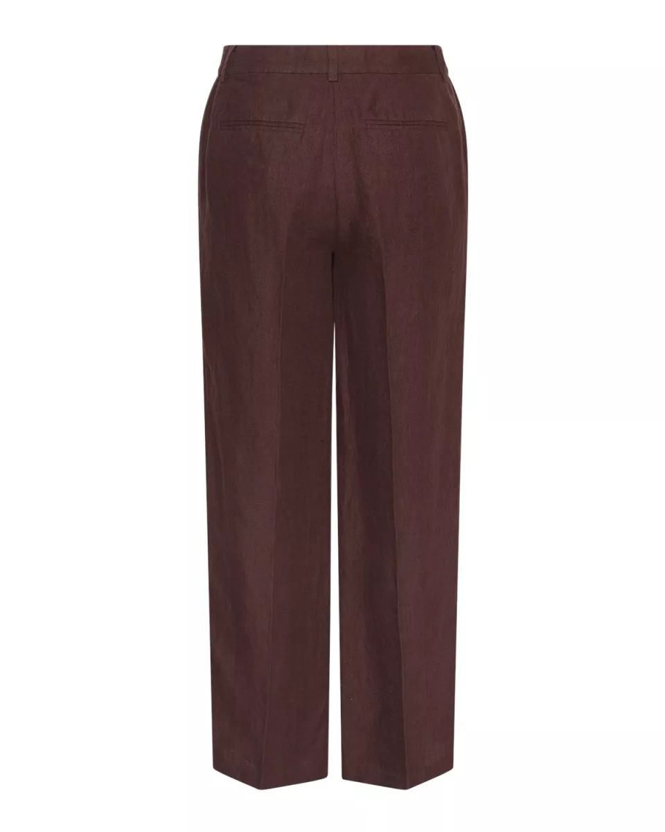 MOSS COPENHAGEN-Naira Claritta Pants-19054-Fudge-BRUIN
