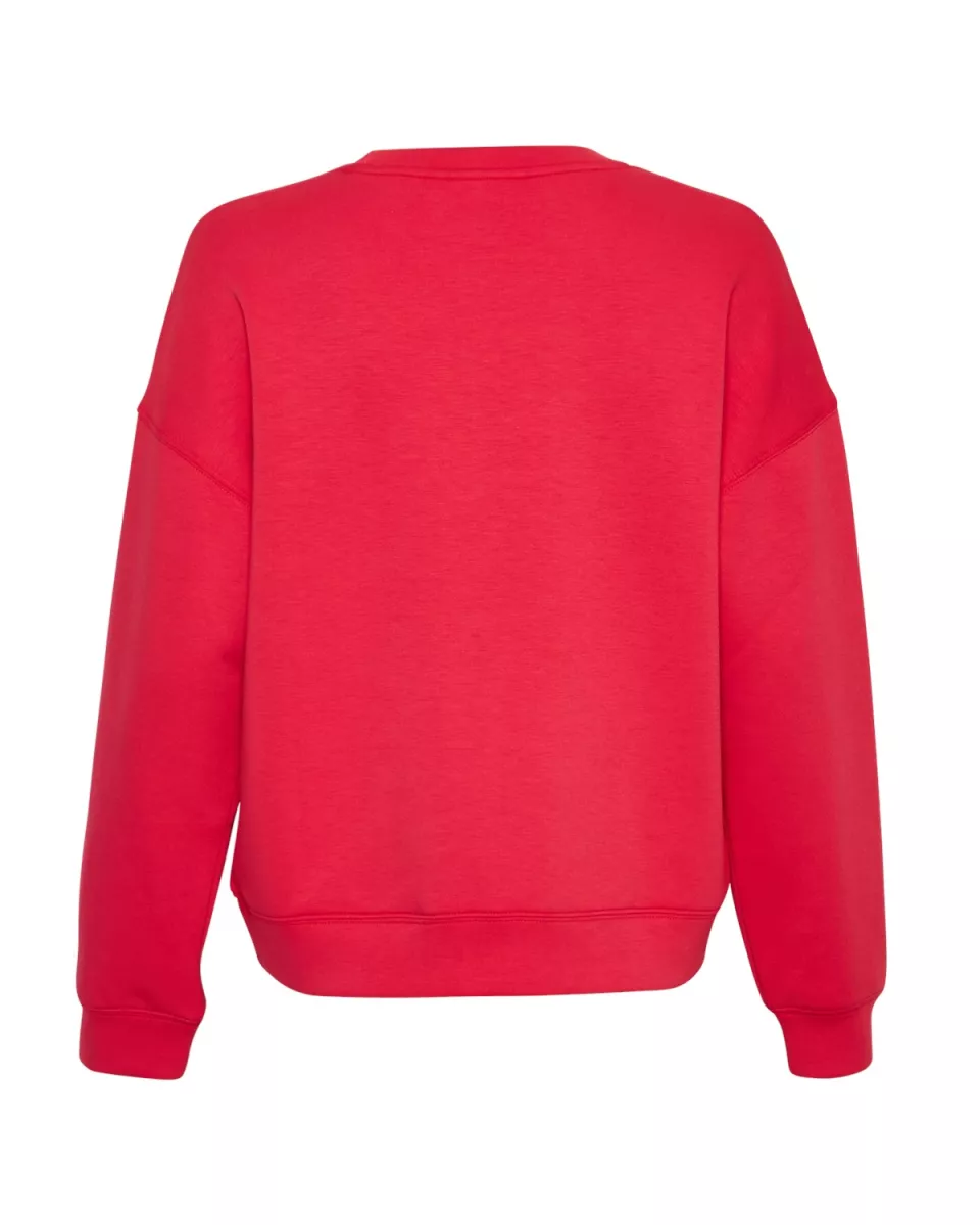 MOSS COPENHAGEN-Sweater-18280-Rose Red-ROOD