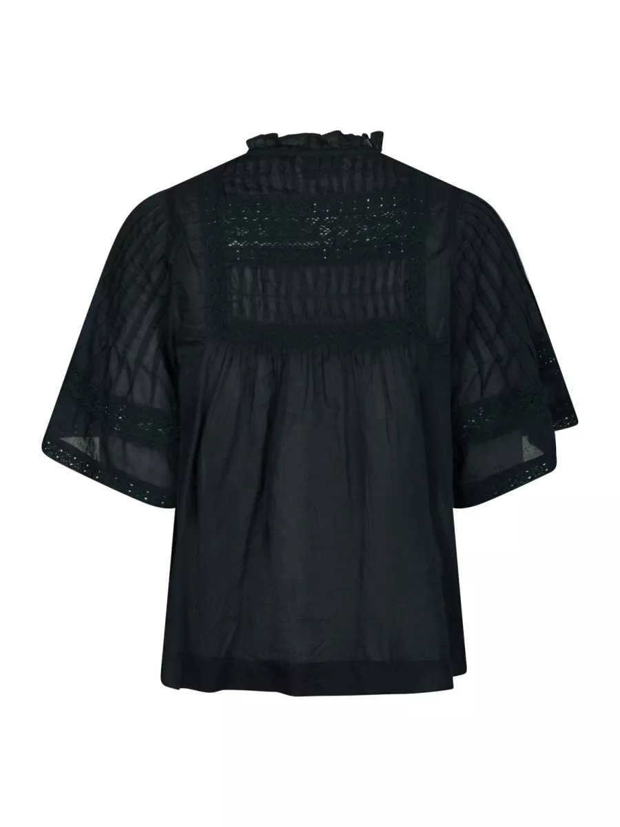 Neo Noir-Siama S Voile Blouse-164703-141 navy-MARINE