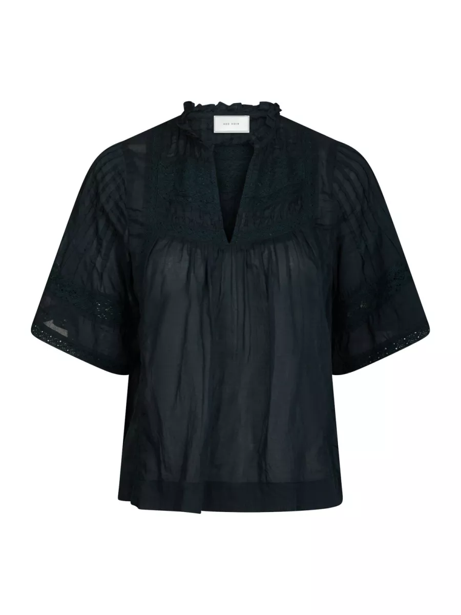 Neo Noir-Siama S Voile Blouse-164703-141 navy-MARINE