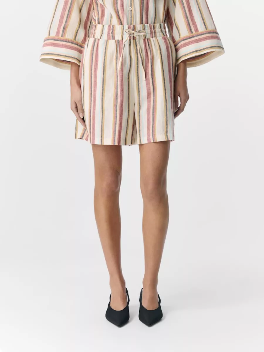OBJECT-OBJKAREN HW SHORTS 139-23046851-Sandshell-ZAND