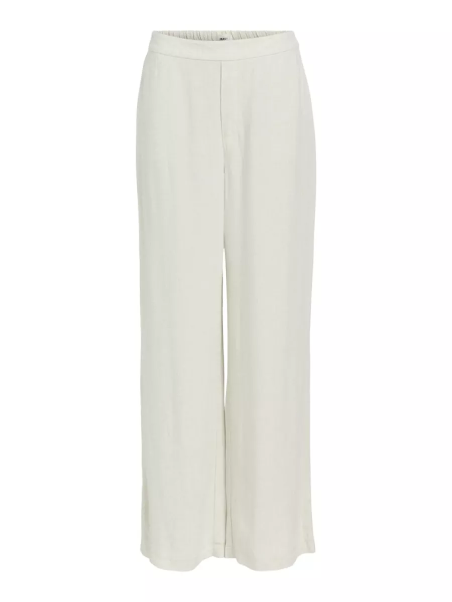 OBJECT-OBJSANNE ALINE WIDE PANT NOOS-23040671-Sandshell-ZAND